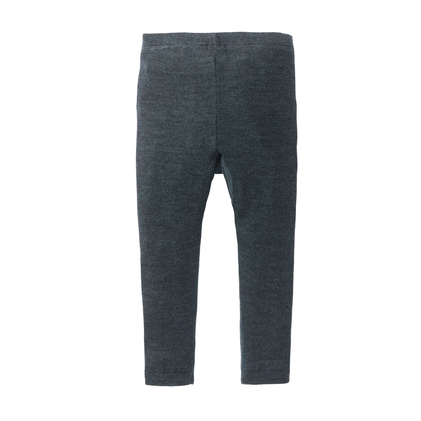 People Wear Organic Wolle-Seide Leggings anthrazit GOTS