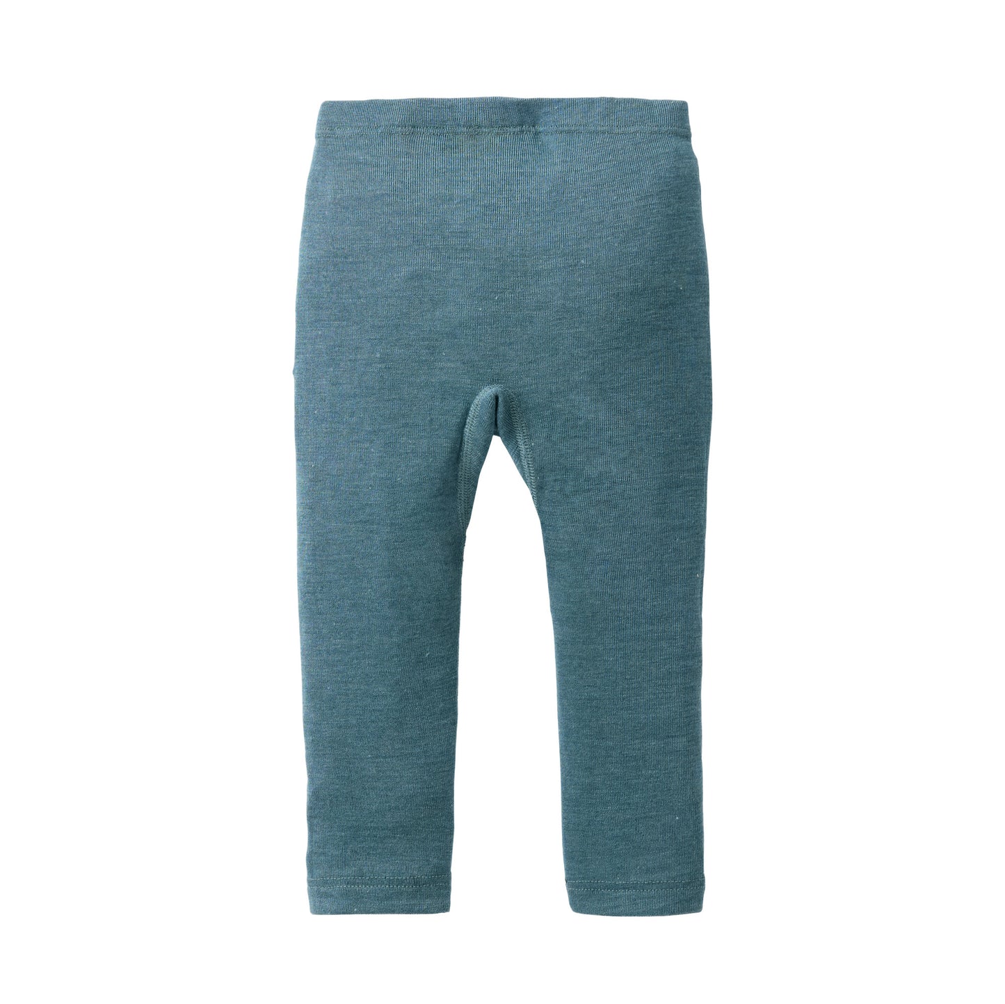 People Wear Organic Wolle-Seide Leggings Smaragd GOTS