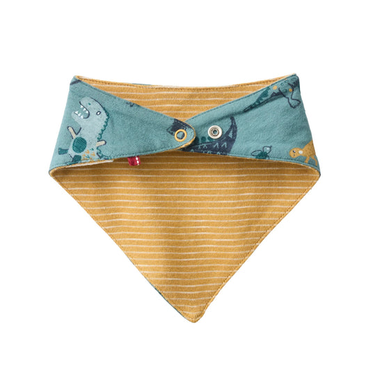 Wendbares Dreieckstuch mit Dinosaurier von People Wear Organic GOTS