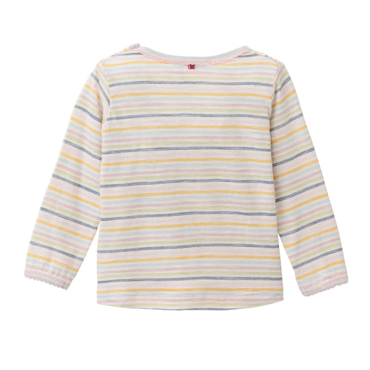 People Wear Organic Langarmshirt geringelt GOTS