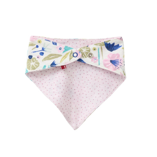 People Wear Dreieckstuch zum Wenden mit Blütenprint GOTS