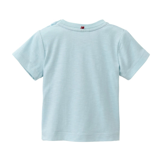 People Wear Organic T-Shirt mit Schildkrötenapplikation GOTS