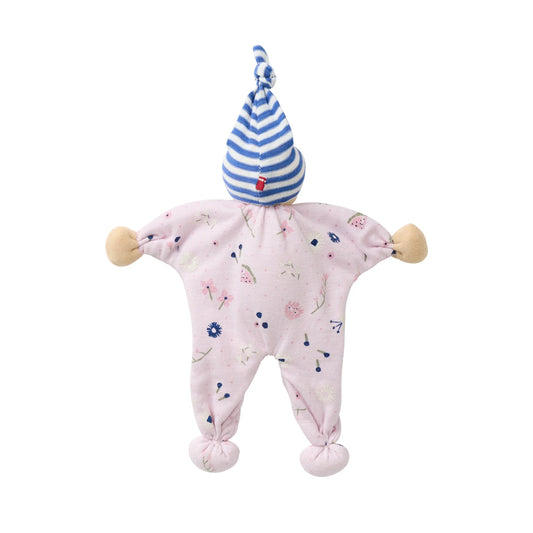 People Wear organic Schmusepuppe Manderl mit Blumenprint GOTS