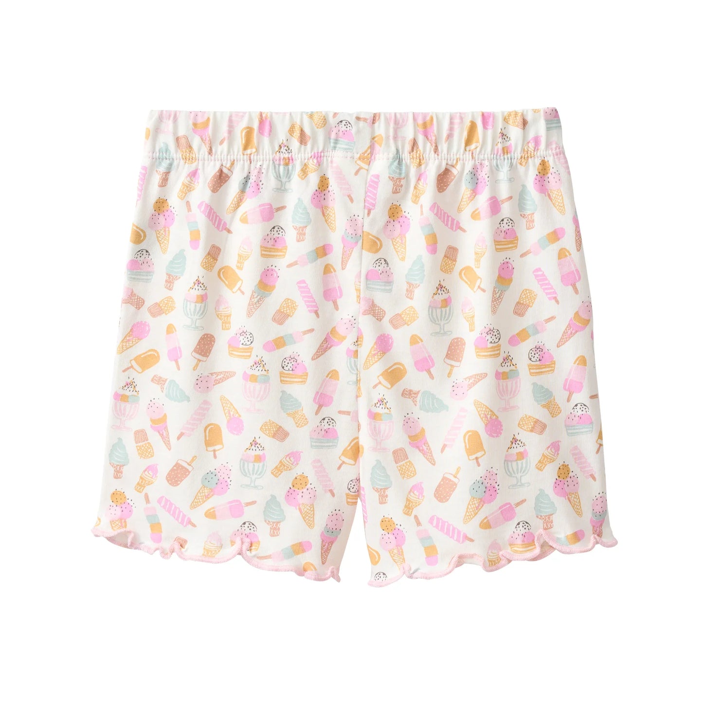 People Wear Organic Schlafanzug kurz mit Eisprint GOTS