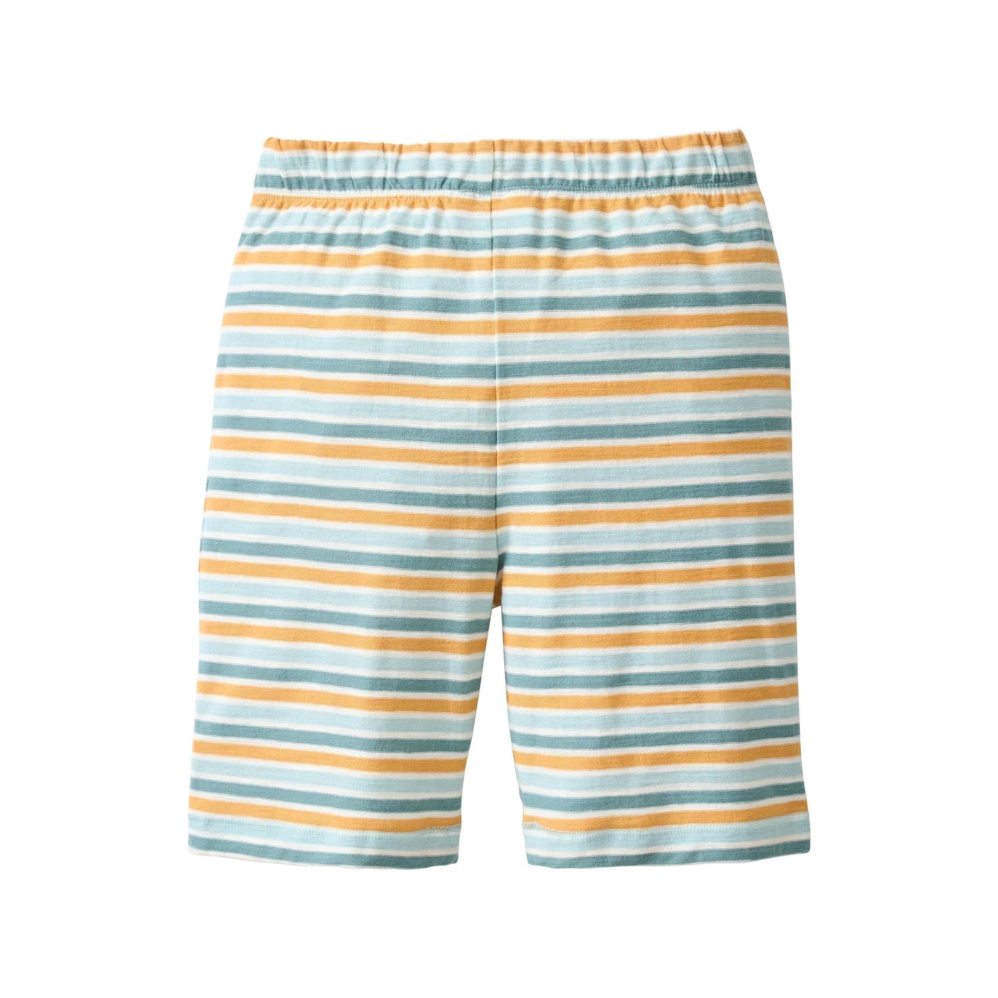 People Wear Organic Schlafanzug kurz mit Strandprint GOTS