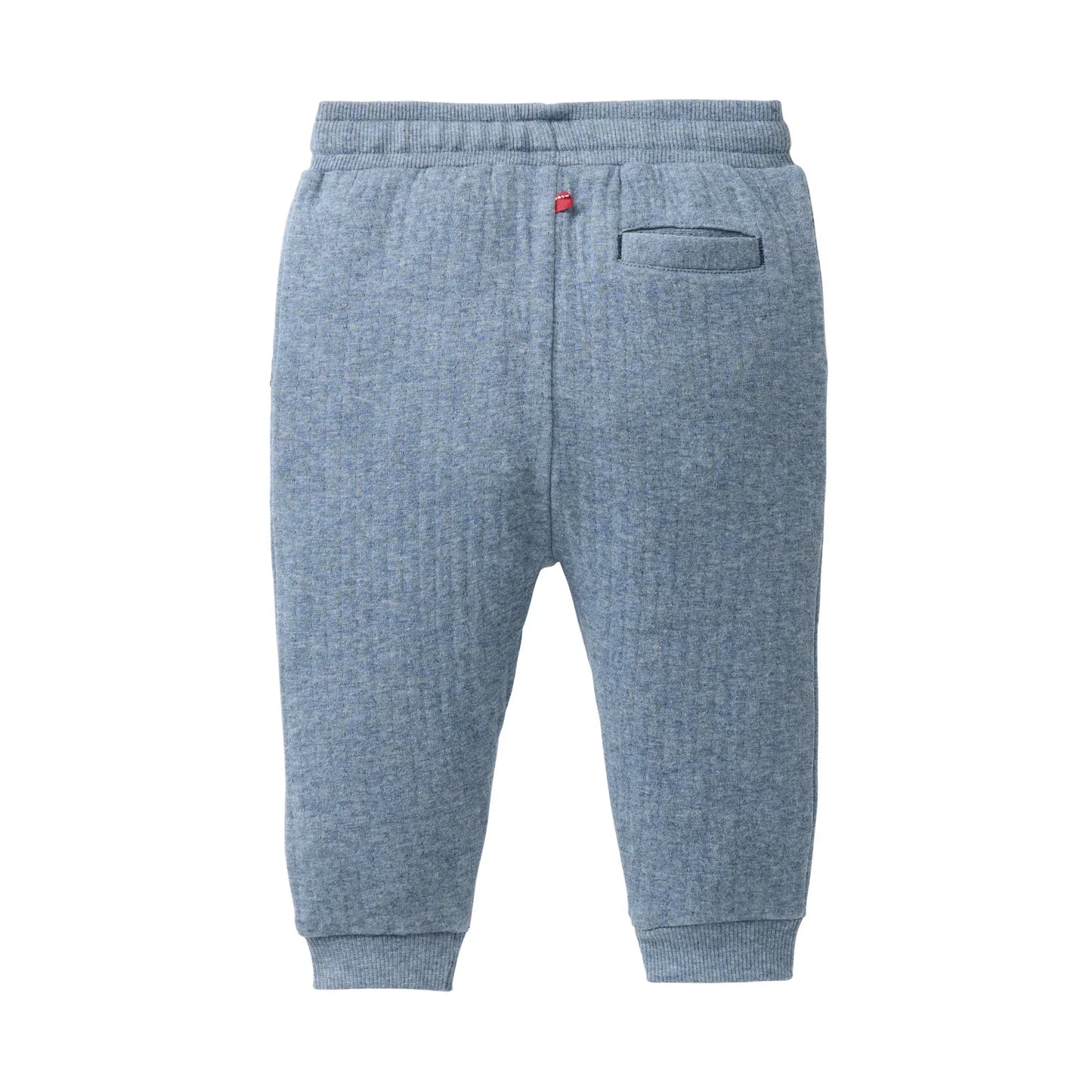 People Wear Organic Sweat Hose in blau mélange aus Bio-Baumwolle GOTS