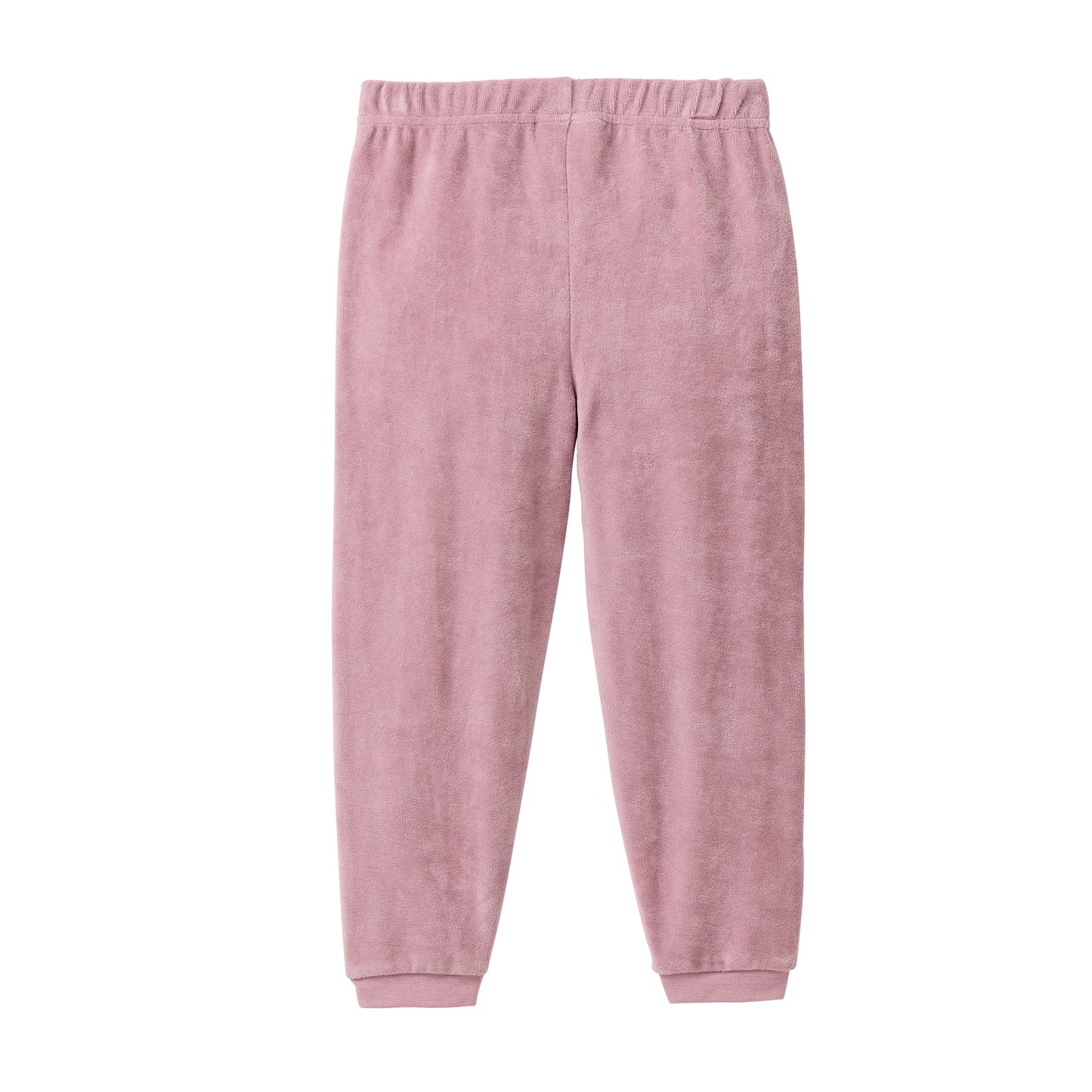 People Wear Organic Nicki Pyjama, rosa, Applikation "Eule", Bio-Baumwolle GOTS