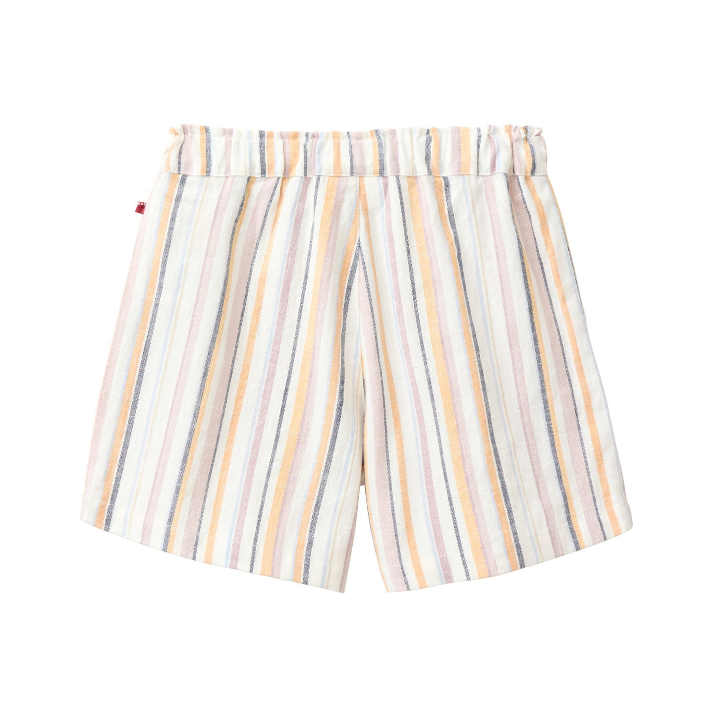 People Wear Organic Shorts in bunt gestreift GOTS