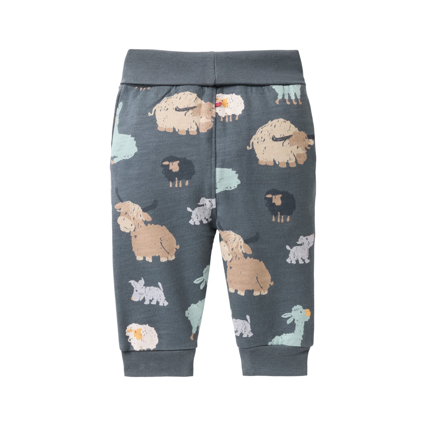 People Wear Organic Sweat-Hose mit 'Fellfreunde'-Print GOTS