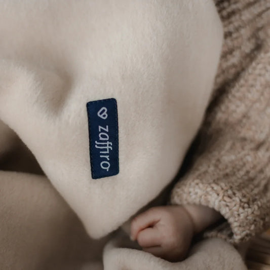 Zaffiro Decke aus Baumwollfleece