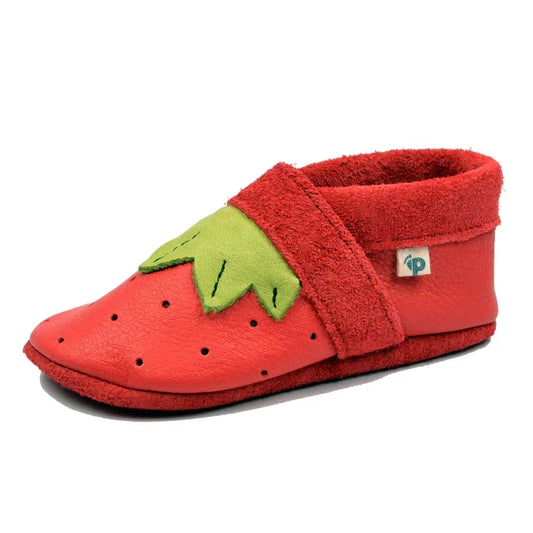Lederschuhe Erdbeerblatt von Pantolinos