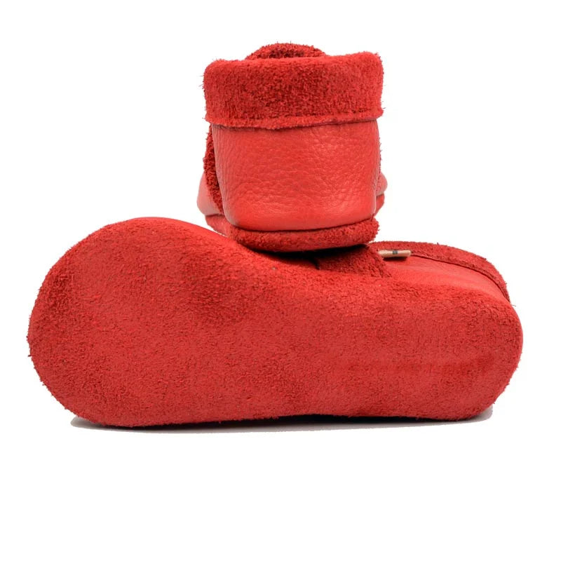 Lederschuhe Erdbeerblatt von Pantolinos
