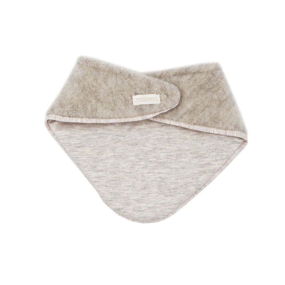 Maximo Dreieickstuch aus Wollfleece GOTS