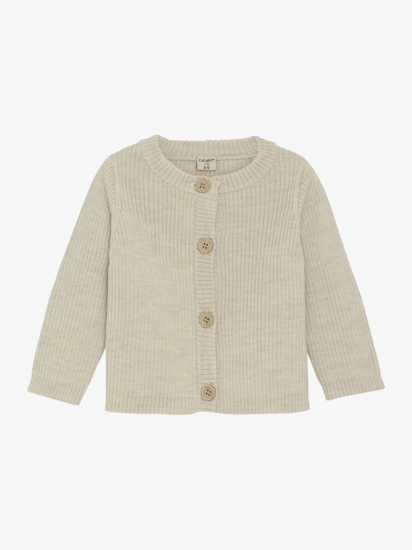 CeLaVi Strickjacke aus Merinowolle