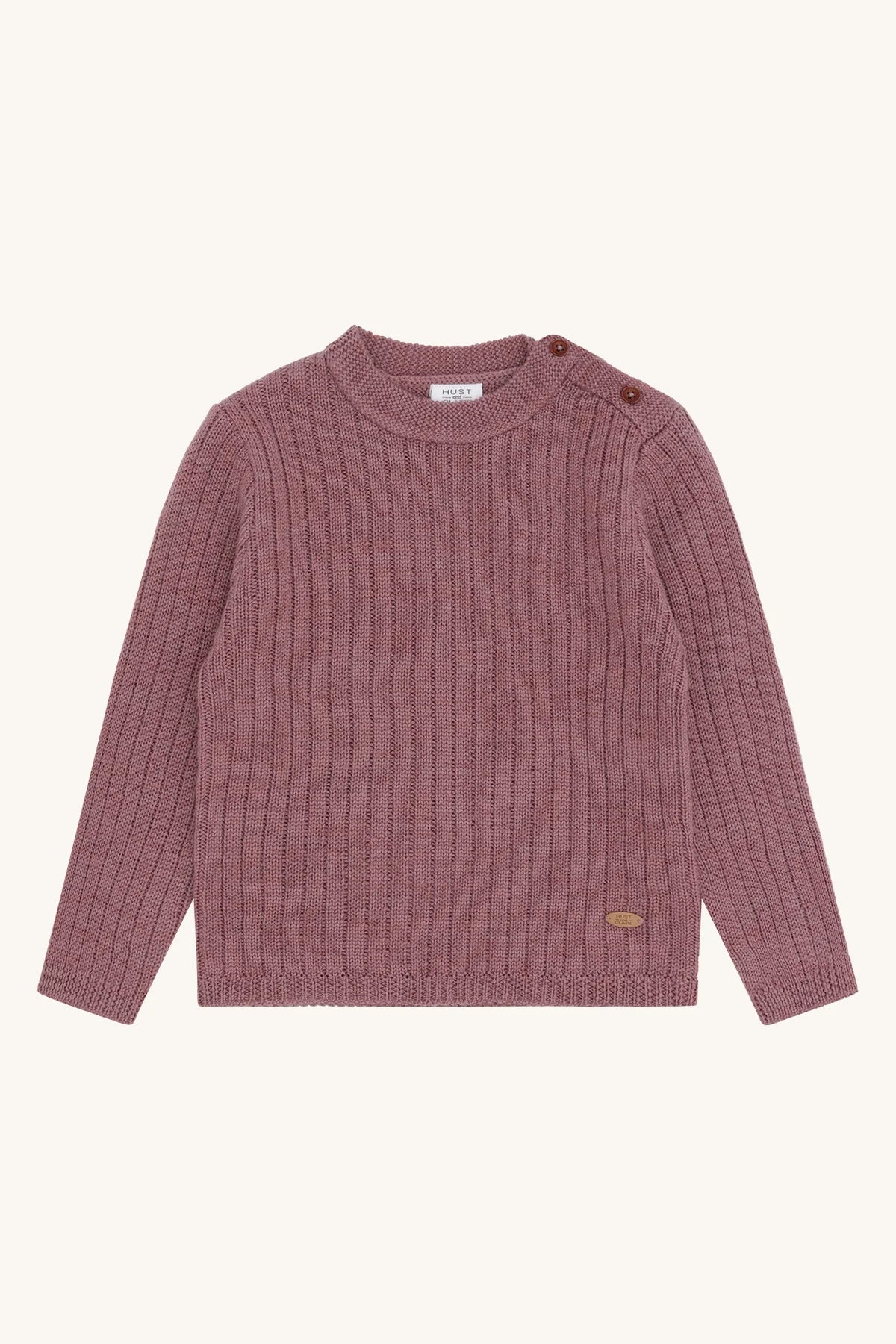 Hust and Claire Pullover gerippt aus Wolle