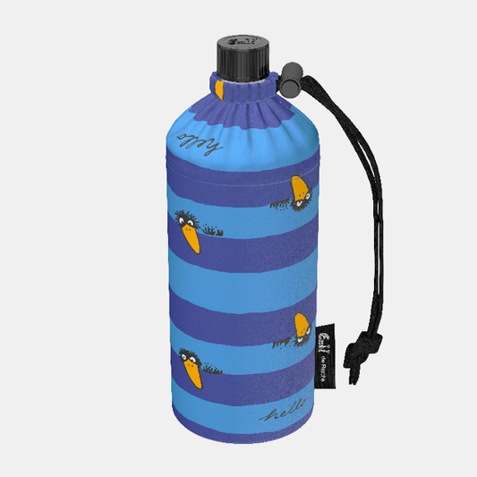 Emil Flasche Rabe blau 0,4l