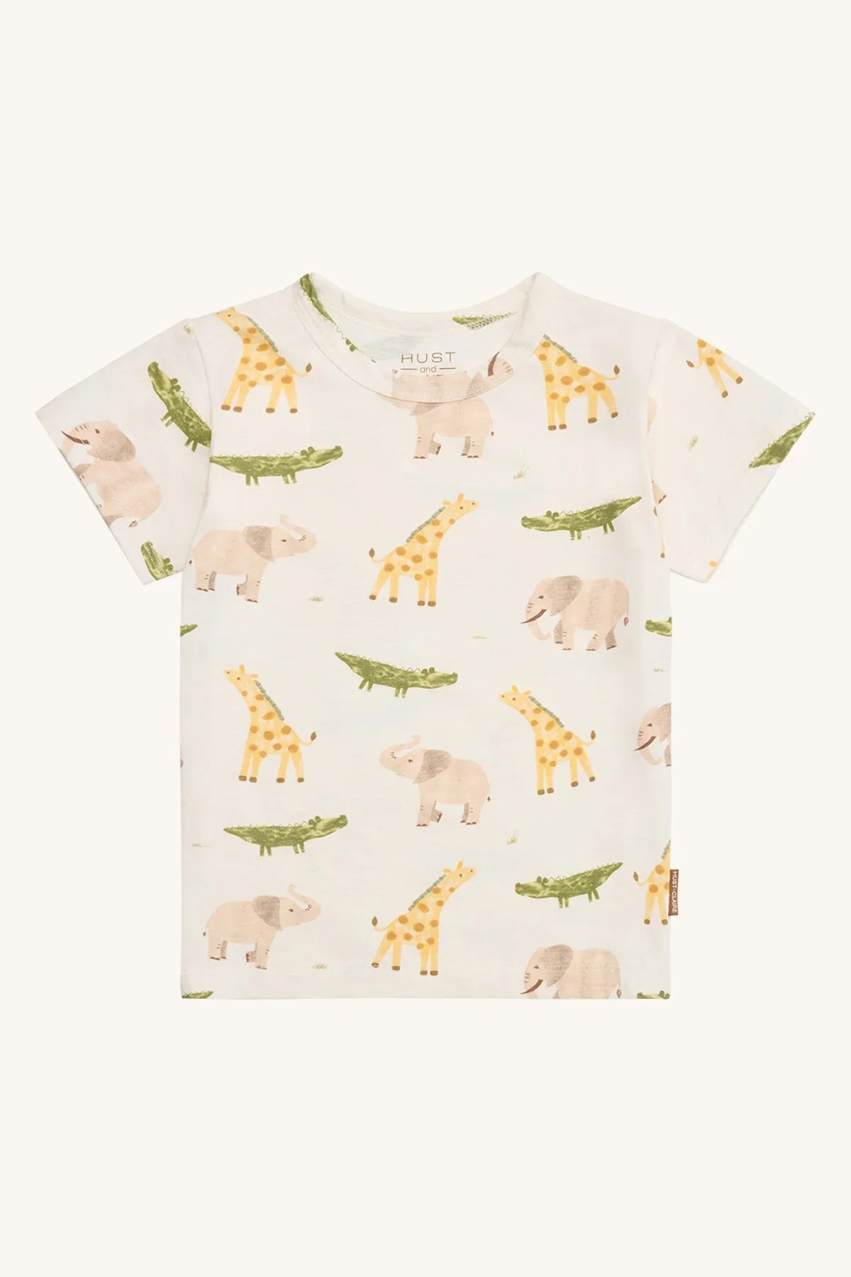 Hust and Claire T-Shirt Croco and friends GOTS