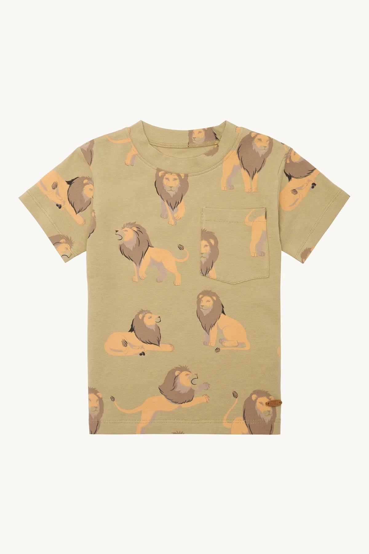 Hust and Claire T-Shirt mit Löwenprint GOTS