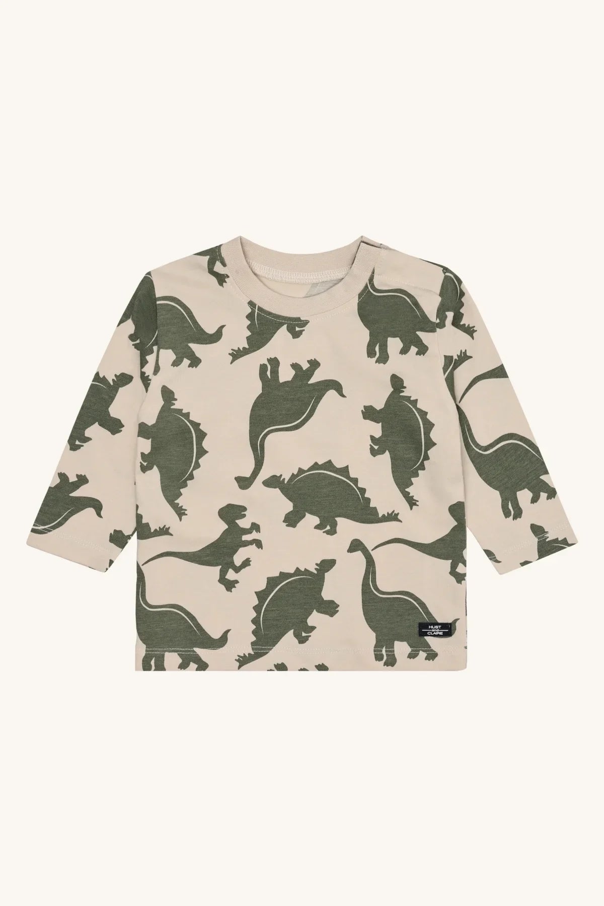 Hust and Claire Langarmshirt mit Dino-Alloverprint
