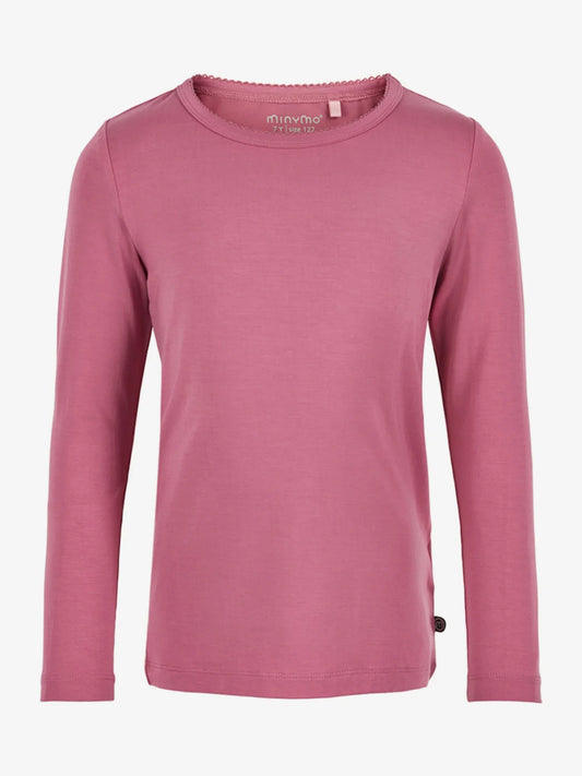 Minymo Langarmshirt aus Bambus für Mädchen