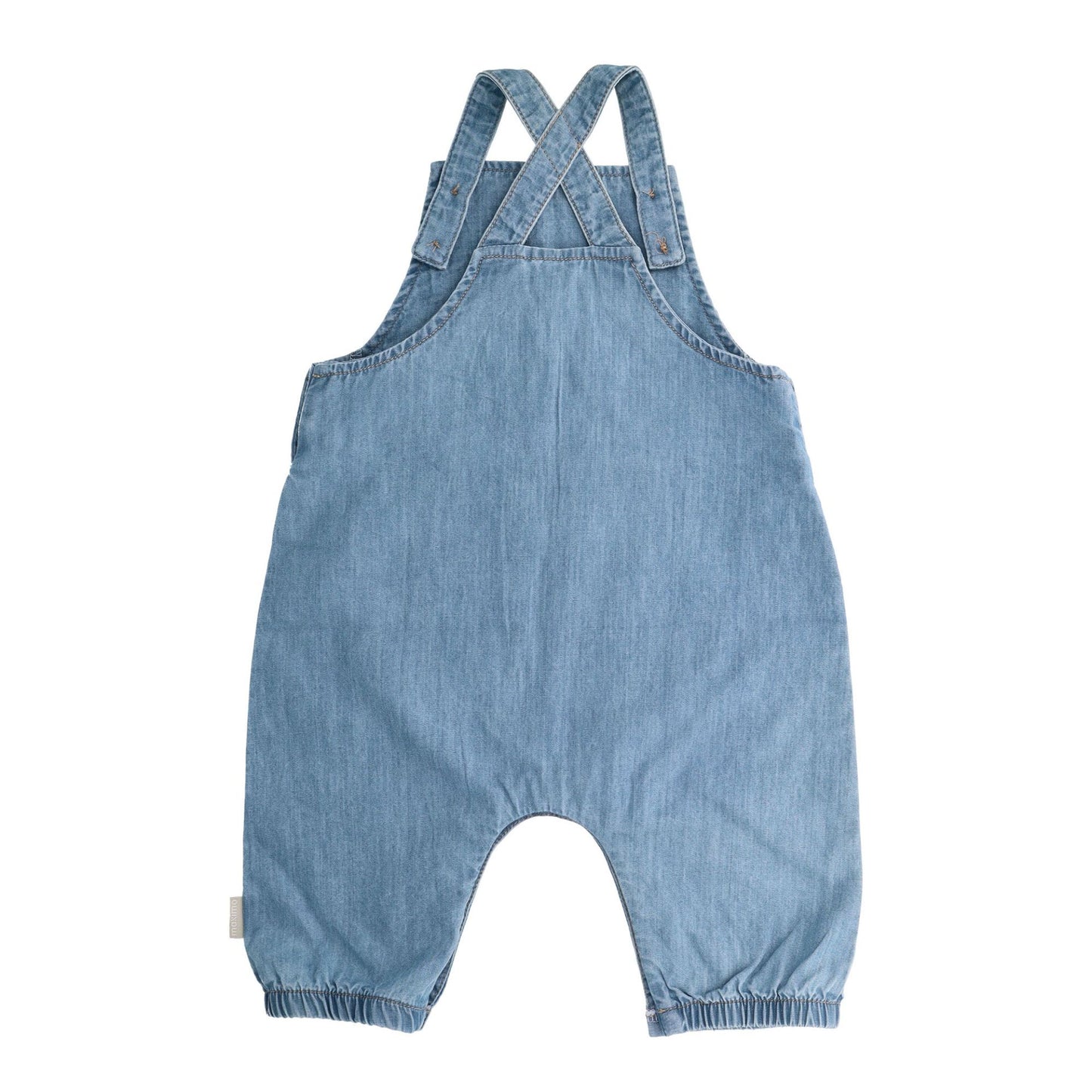 maximo BABY-Latzhose, Denim-Optik Öffnung Windelwechsel
