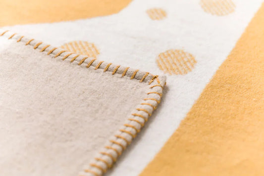 DaviDFussenegger Babydecke mit Stick "Giraffe"