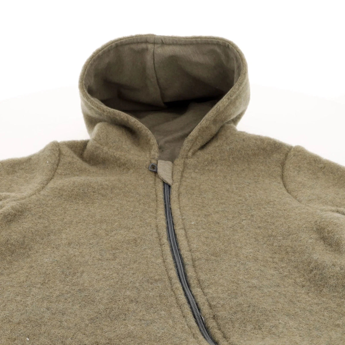Maximo Baby-Overall aus Merinowolle in khakimeliert GOTS