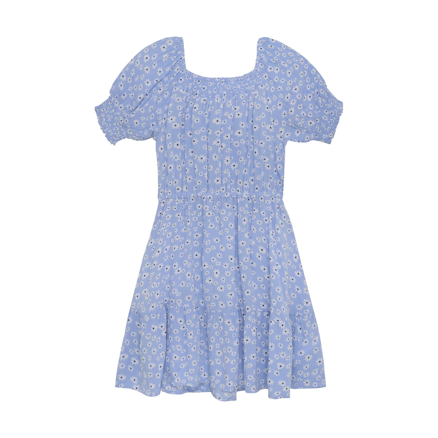 Creamie Kleid Kurzarm mit Blümchen