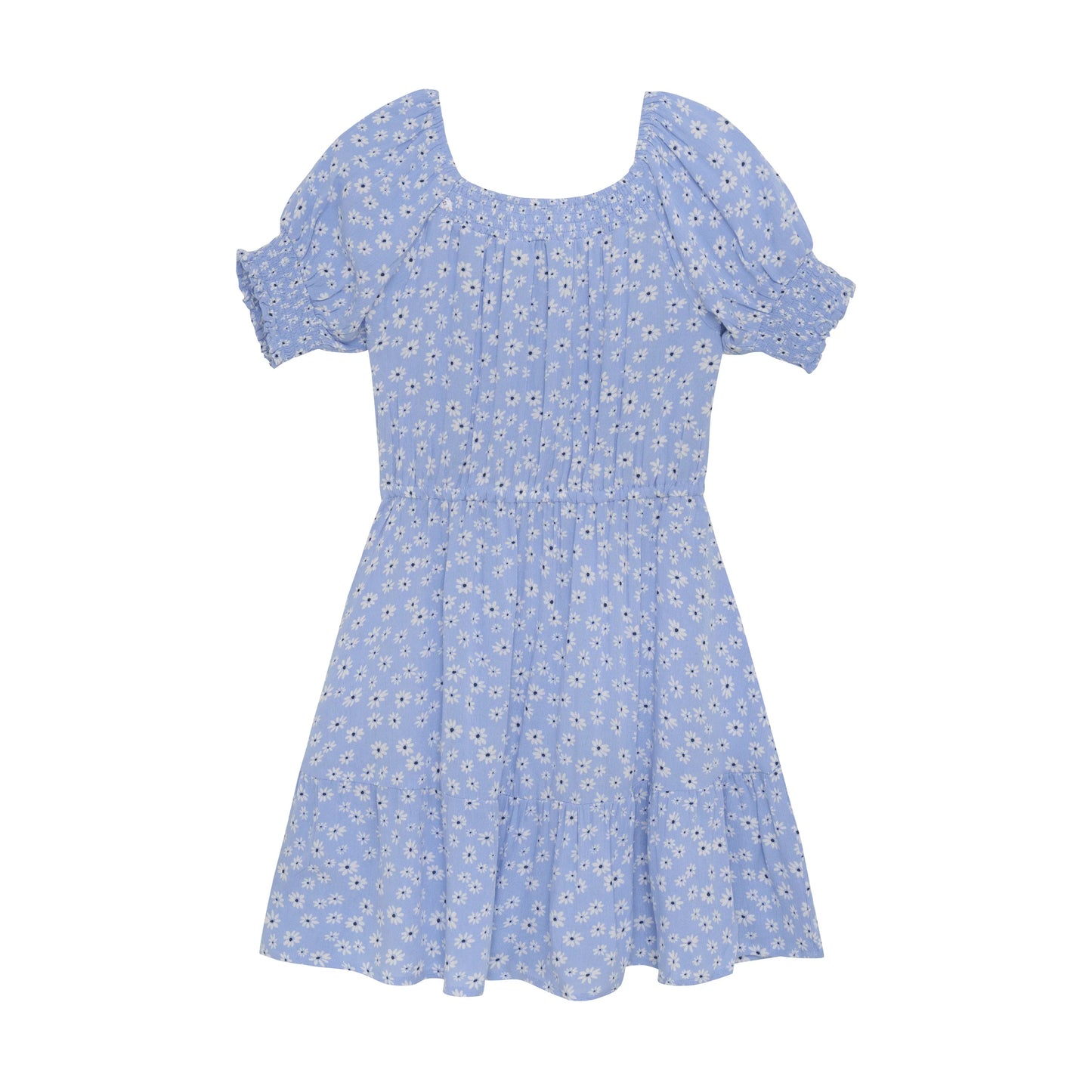 Creamie Kleid Kurzarm mit Blümchen
