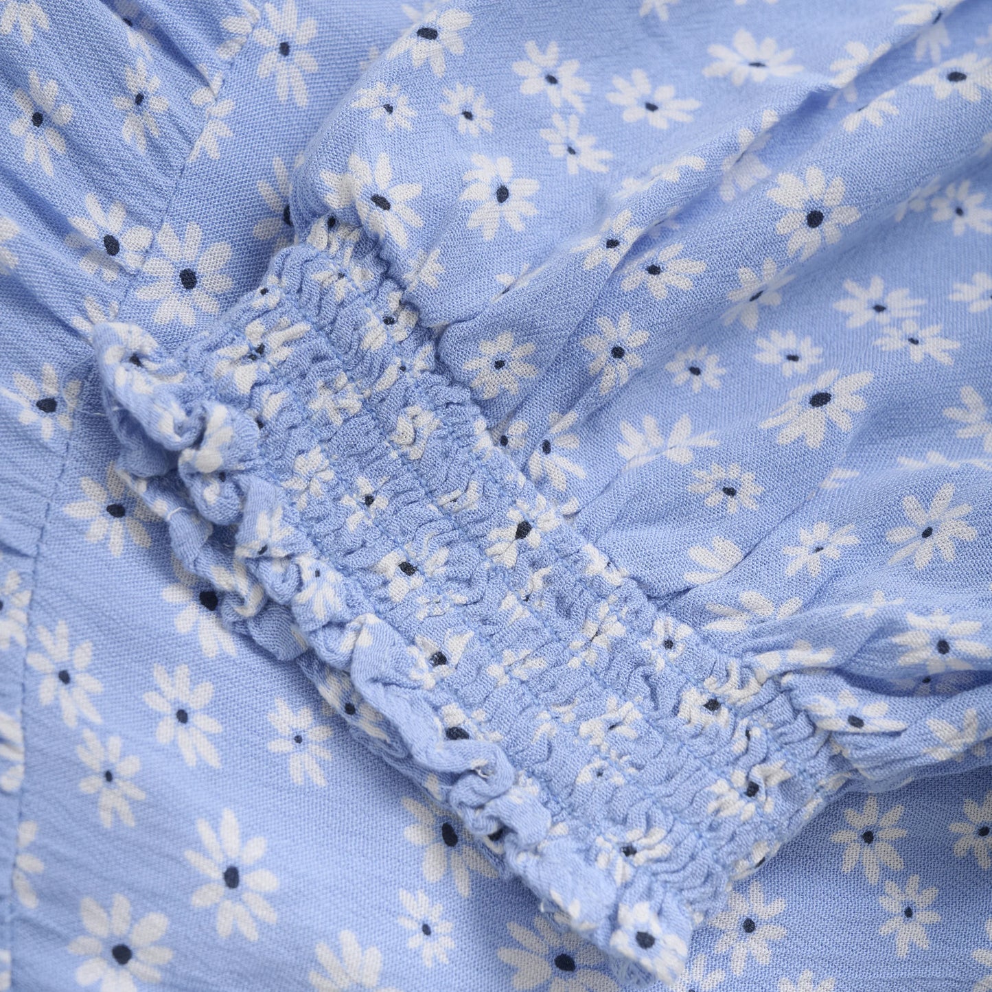 Creamie Kleid Kurzarm mit Blümchen
