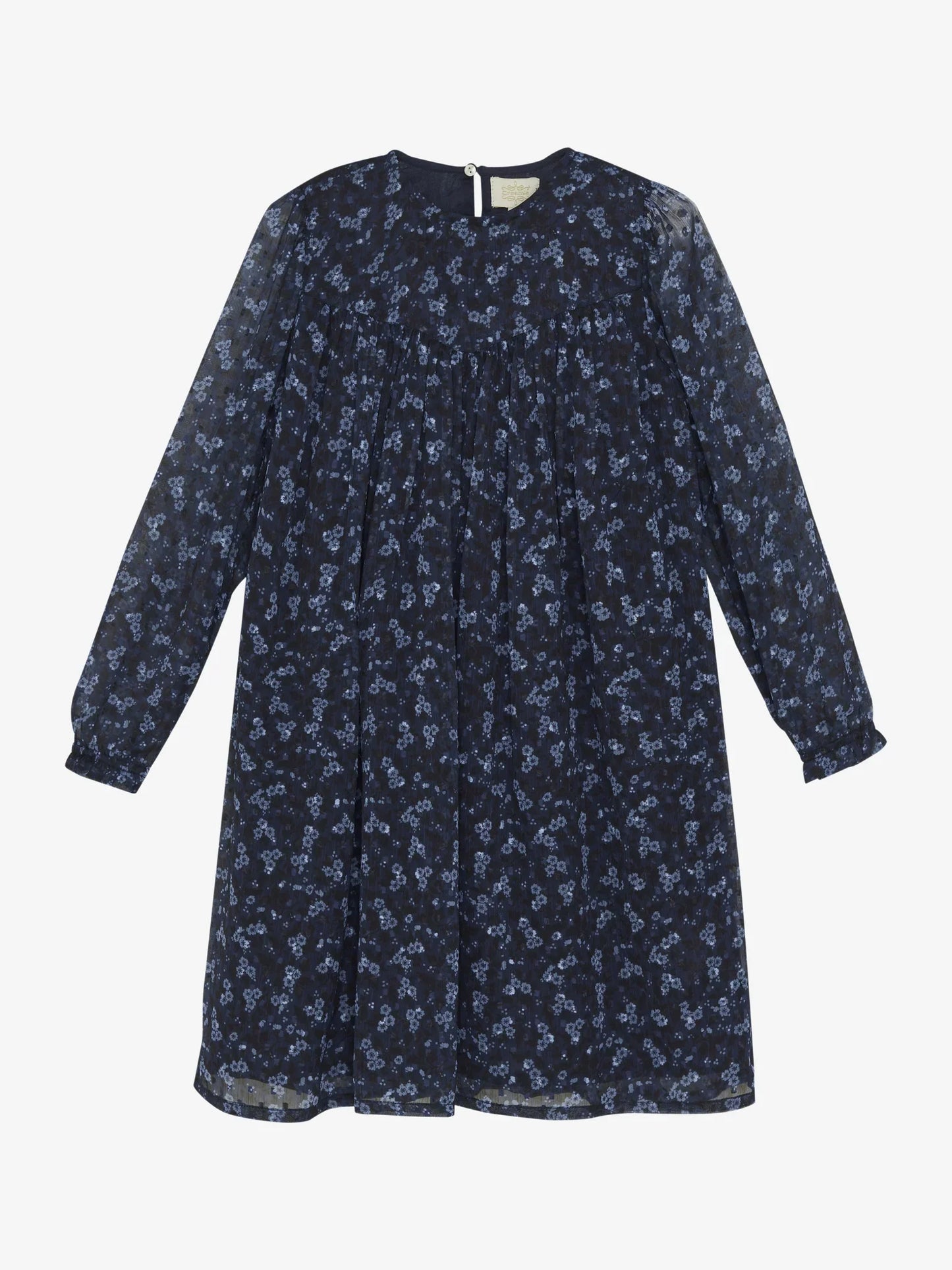 Creamie Kleid Langarm mit floralem Muster