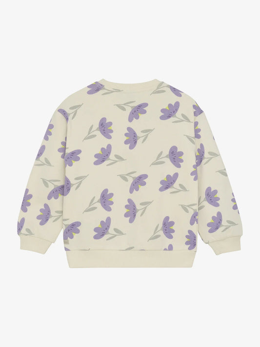 Daily7Kids Sweatshirt mit Blumenprint GOTS