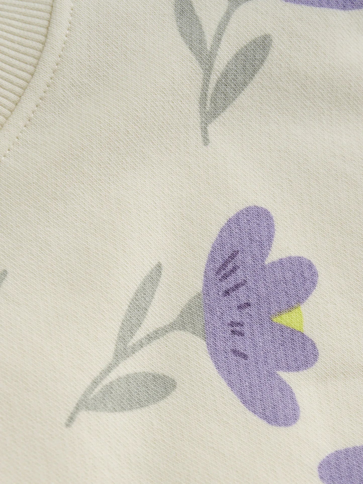 Daily7Kids Sweatshirt mit Blumenprint GOTS