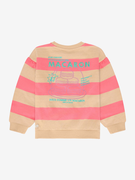 Daily Seven Sweatshirt gestreift GOTS