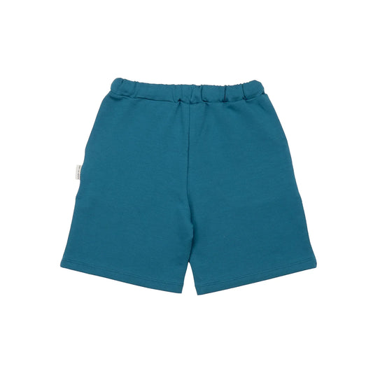 Walkiddy Shorts Blue Coral GOTS