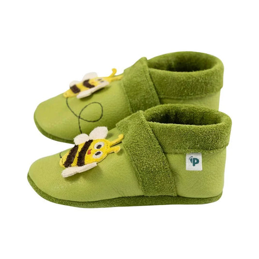 Pantolinos Lederschuhe mit Bienen