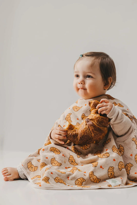 Little Casimir Lätzchen 'Boo' Croissant Waterproof