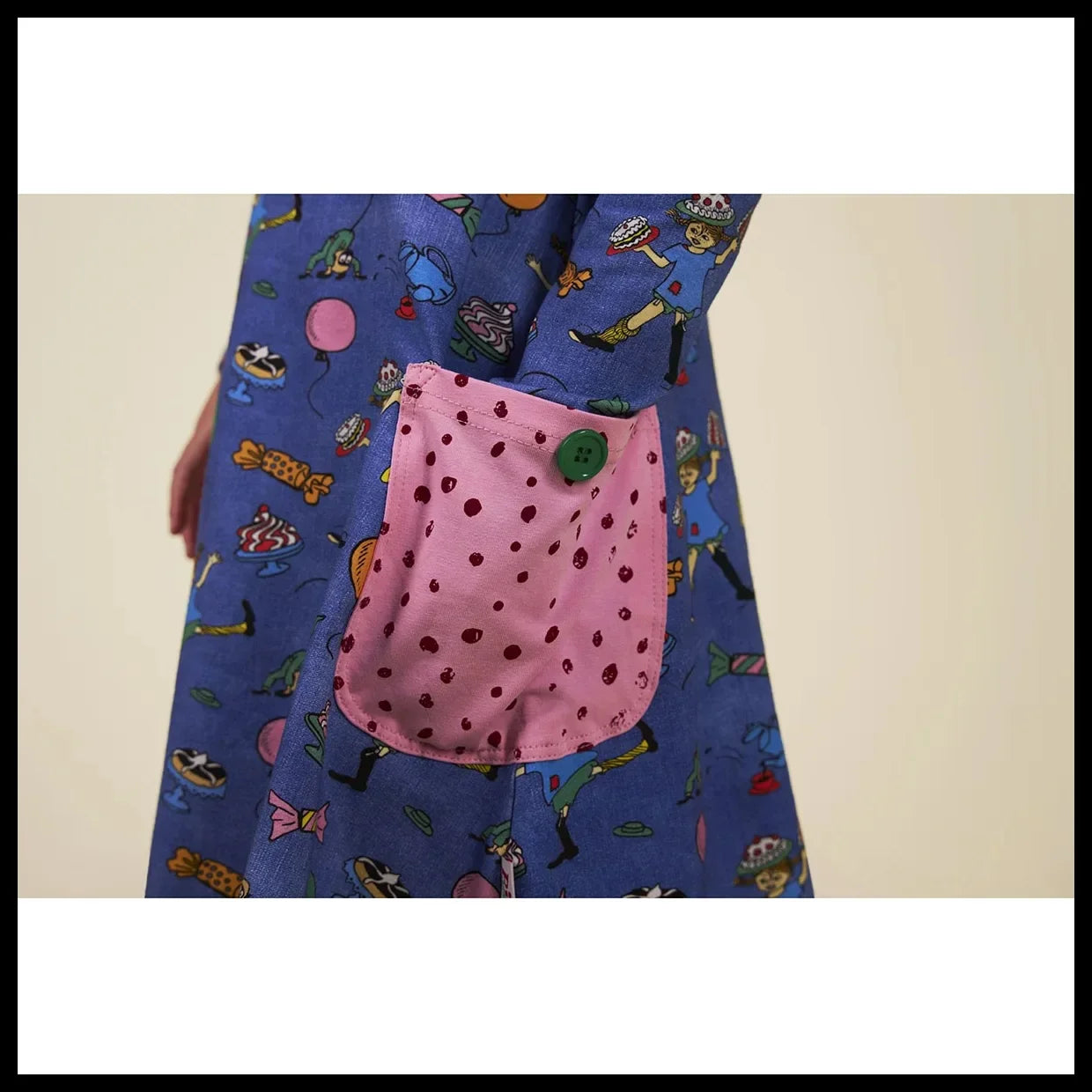 Martinex Kleid Langarm Pippi Langstrumpf