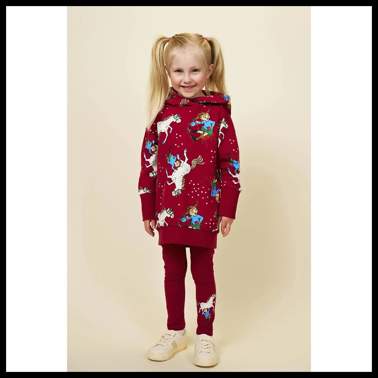 Martinex Pippi Langstrumpf Hoodie Kleid