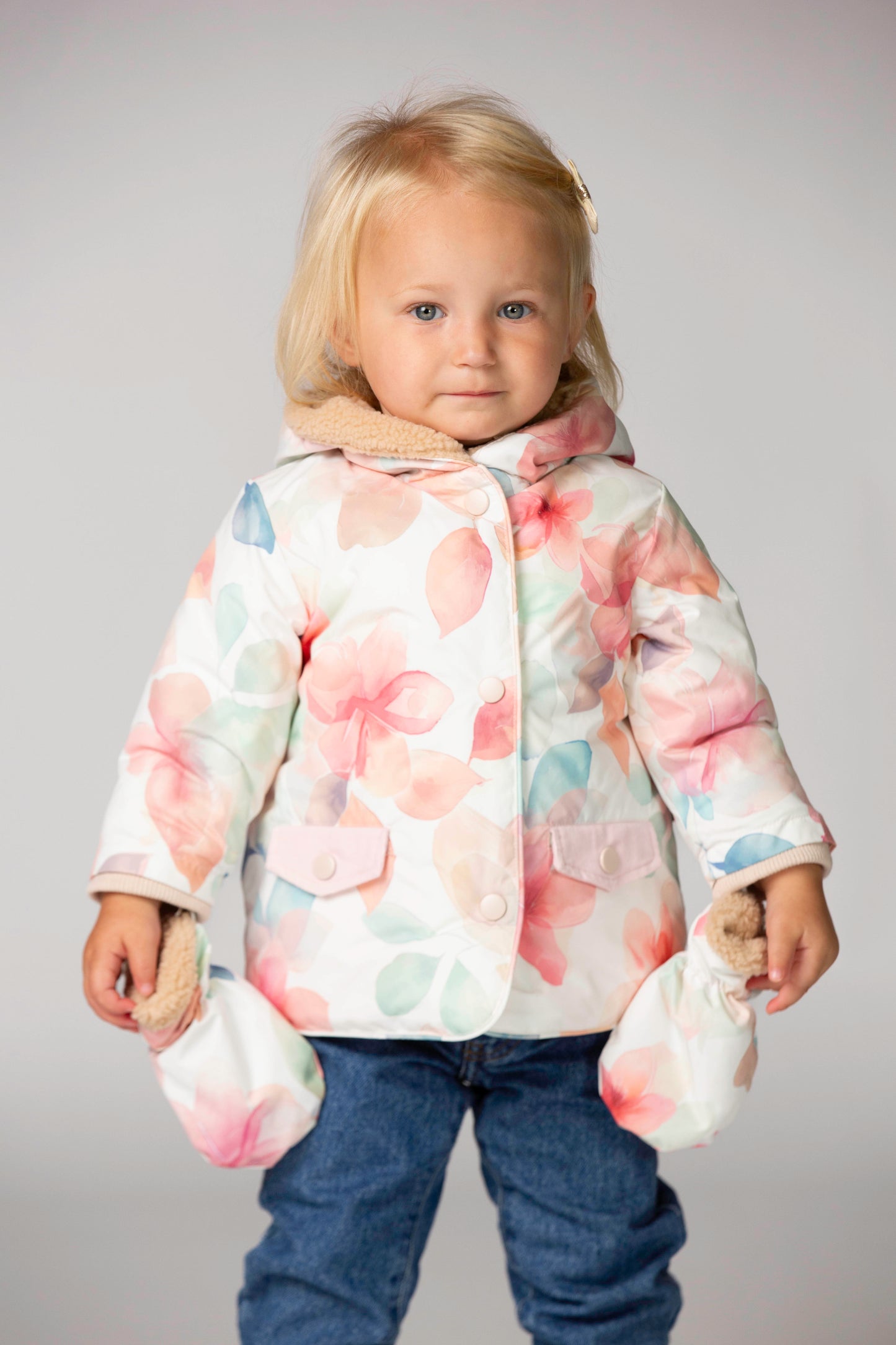 Ducksday Baby Winterjacke Bliss mit Handschuhen