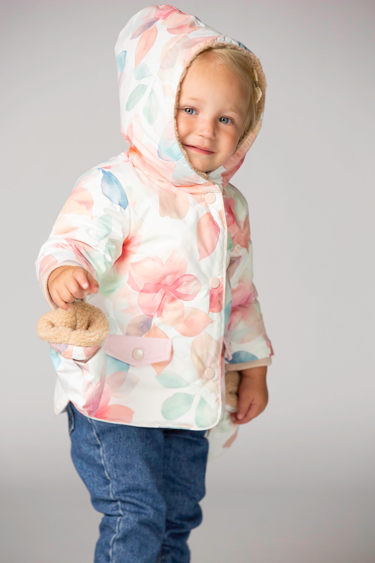 Ducksday Baby Winterjacke Bliss mit Handschuhen