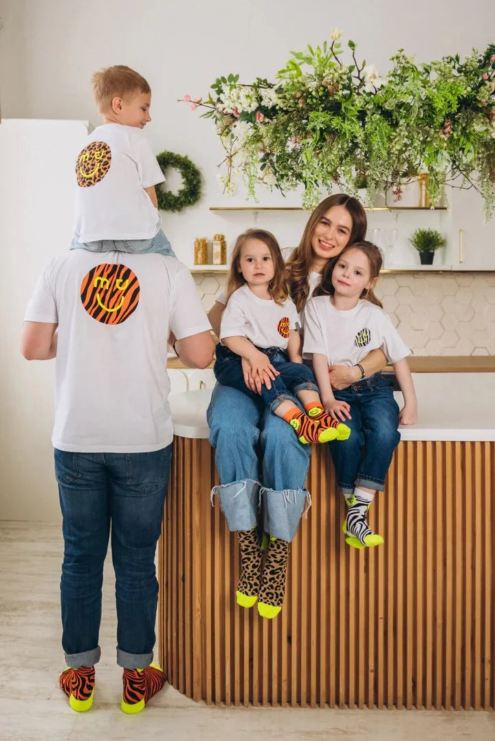 My Day My Dream T-Shirt Smiley Tiger für Erwachsene