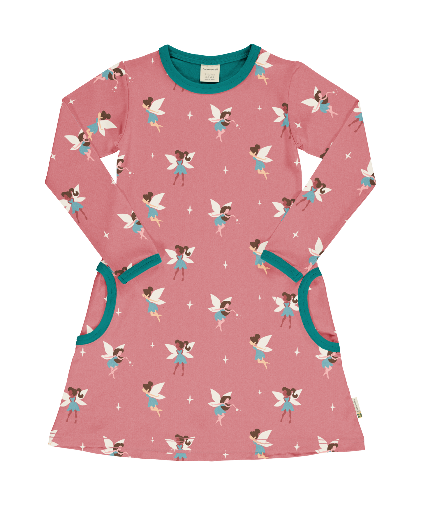 Maxomora Kleid Langarm Fairy GOTS