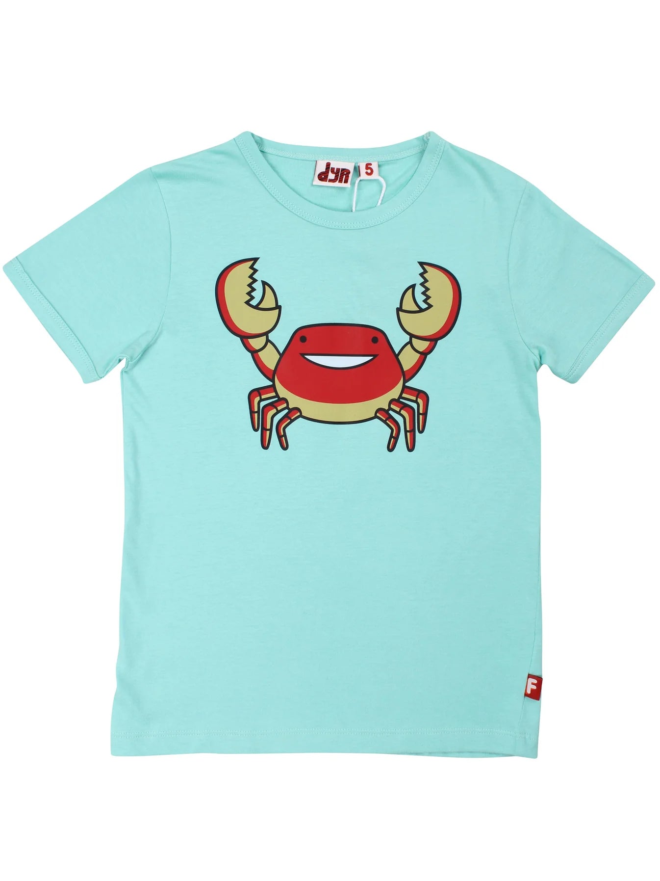 DYR T-Shirt Dyrhide mit Krabbenprint