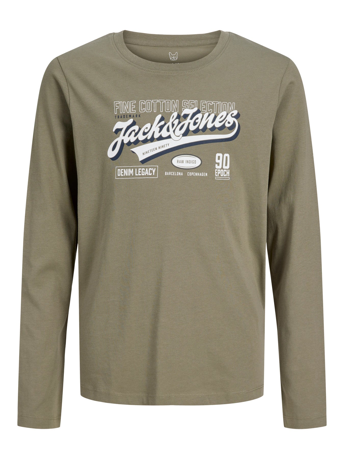 Jack & Jones Junior Langarmshirt mit Brustprint