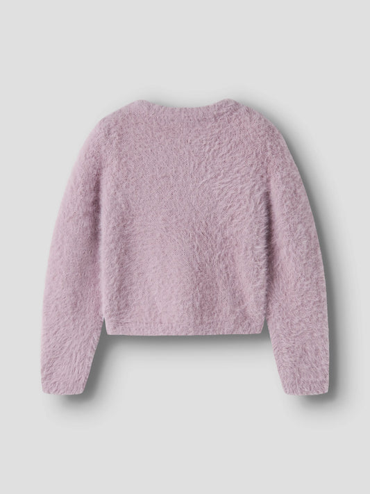 Name it Strickjacke mit Fransengarn