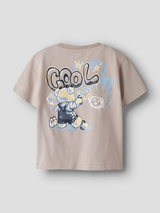 Name it T-Shirt mit Rückenprint aus Bio-Baumwolle