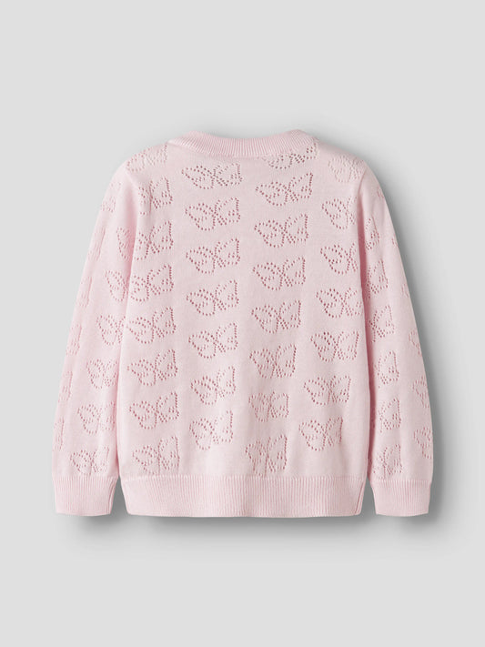 Name it Strickjacke mit Lochmuster