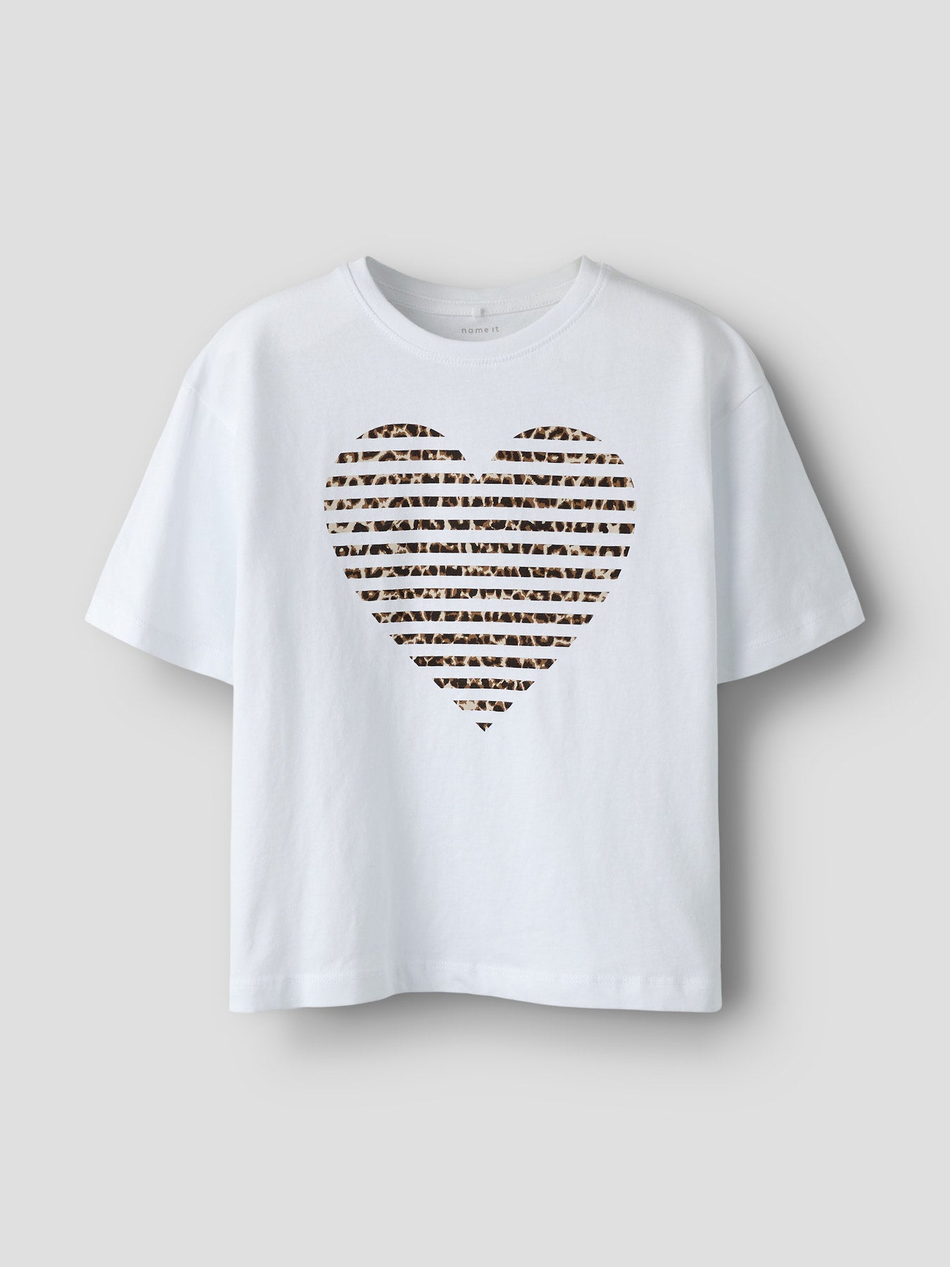 Name it T-Shirt mit Leoprint aus Bio-Baumwolle