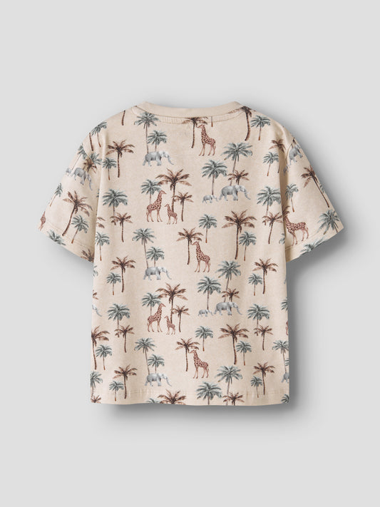 Name it T-Shirt mit Alloverprint